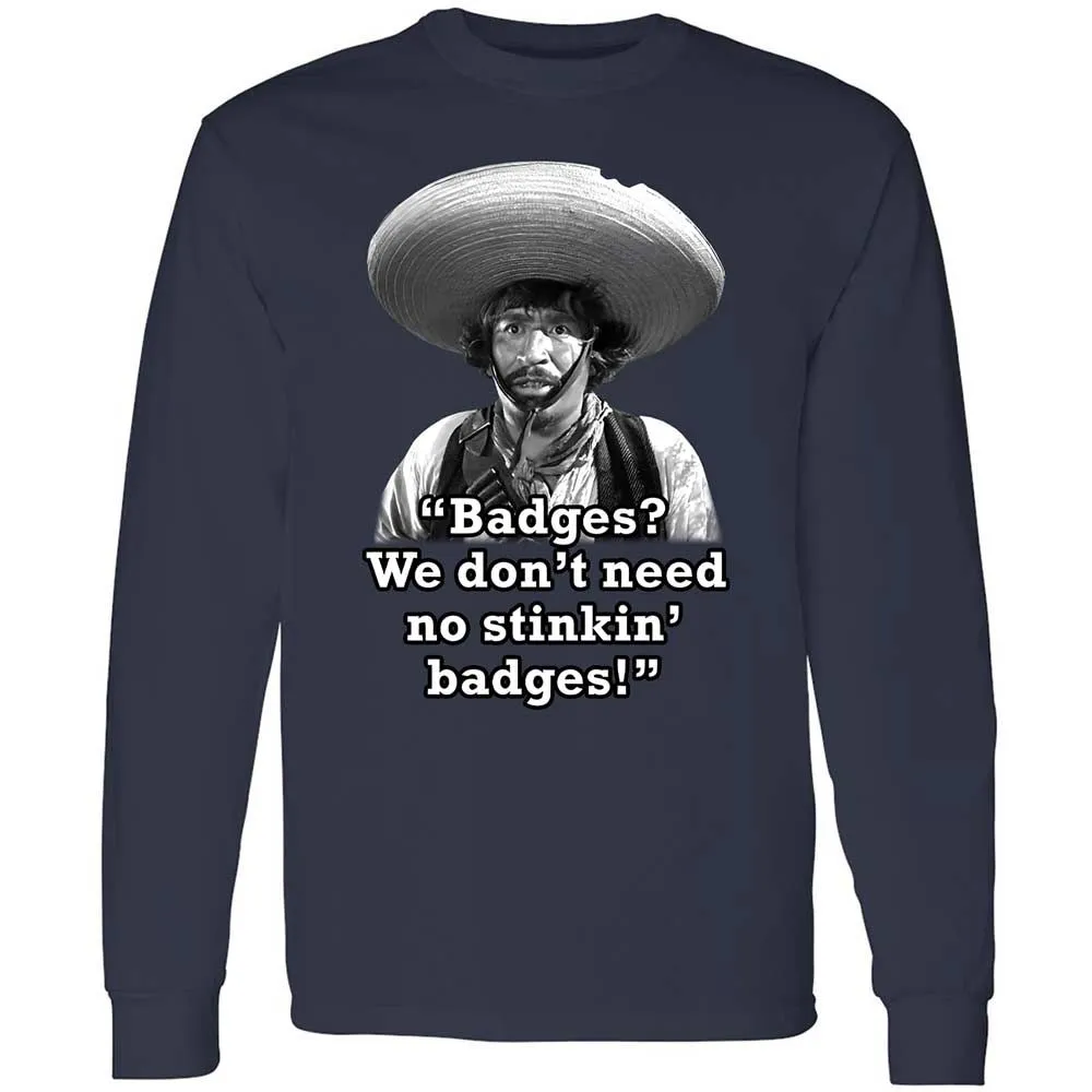 We don't need no stinkin' badges - Navy - 13
