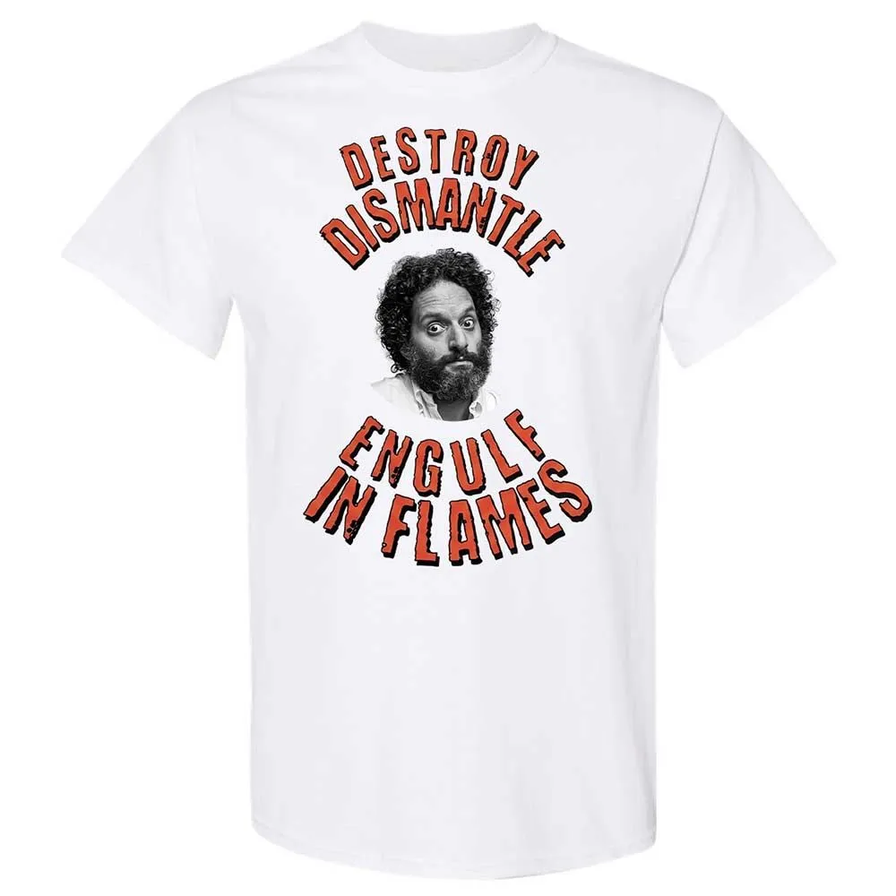Destroy, Dismantle, Engulf in Flames - White - 1