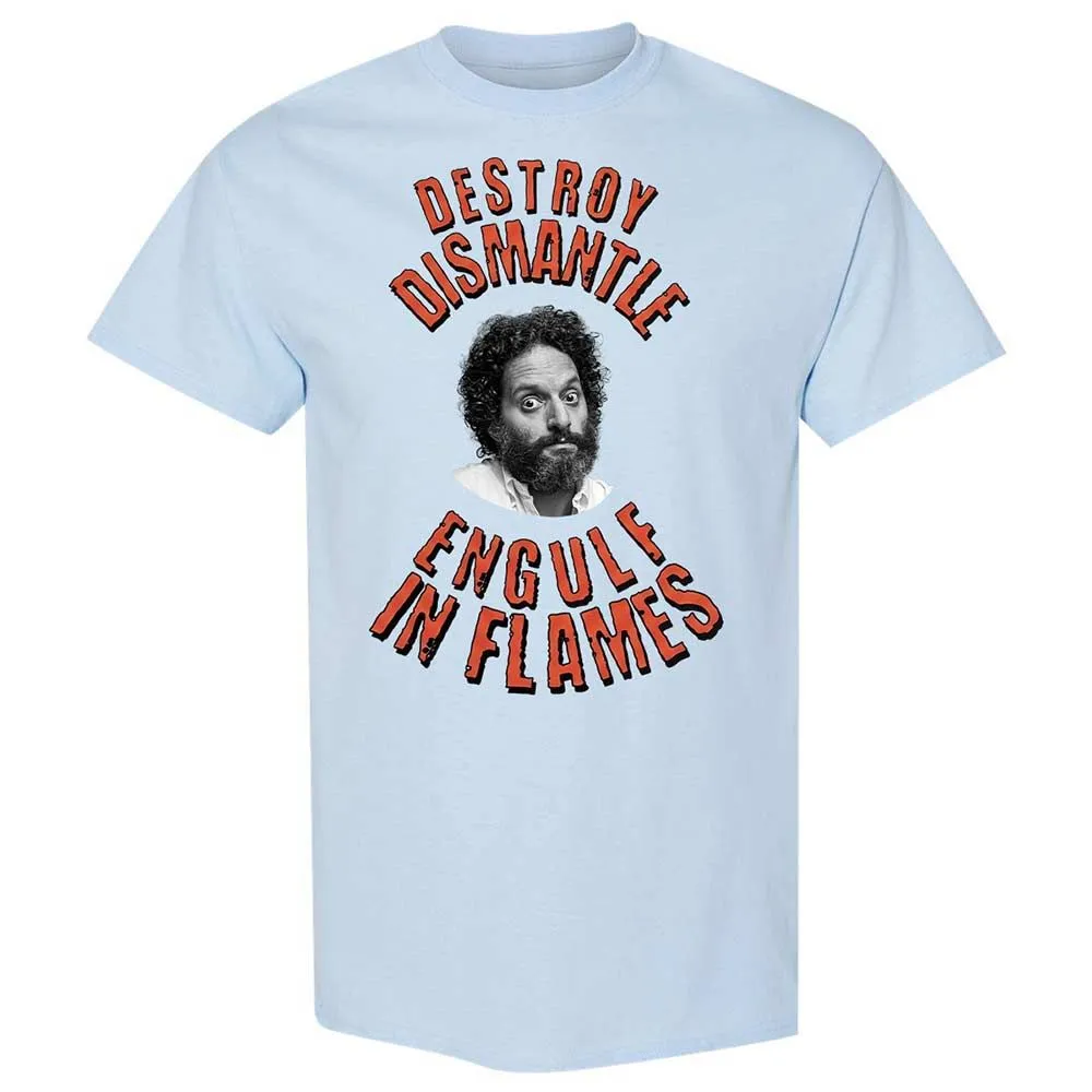 Destroy, Dismantle, Engulf in Flames - Light Blue - 6