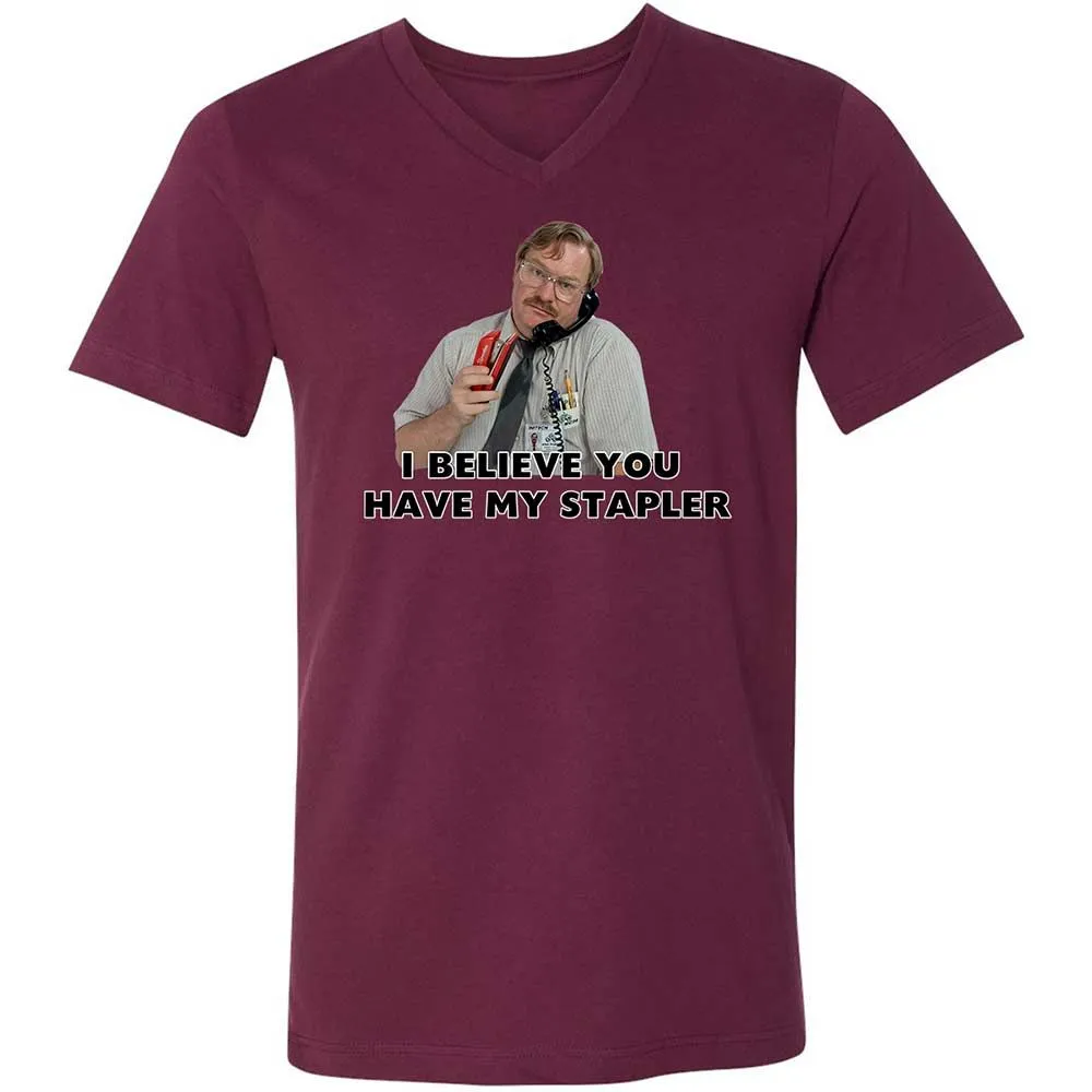 I believe you have my Stapler - Maroon - 14