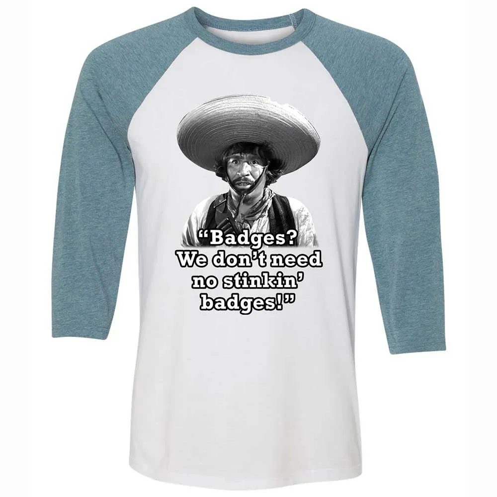 We don't need no stinkin' badges - White/Denim - 3