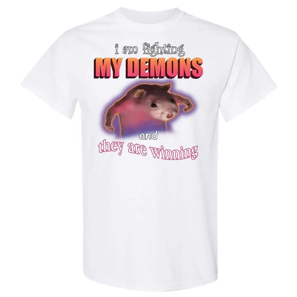 I'm fighting my demons - White - 1
