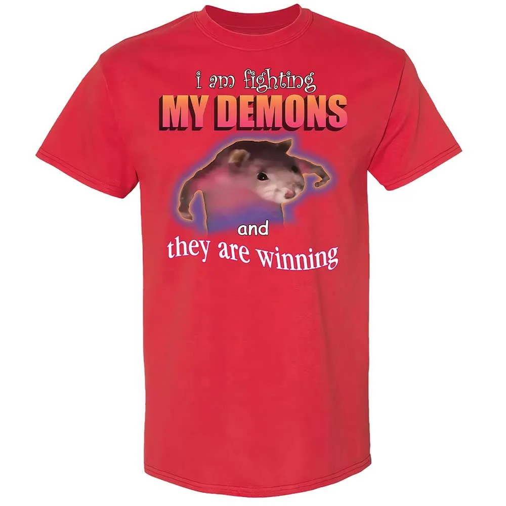 I'm fighting my demons - Red - 8