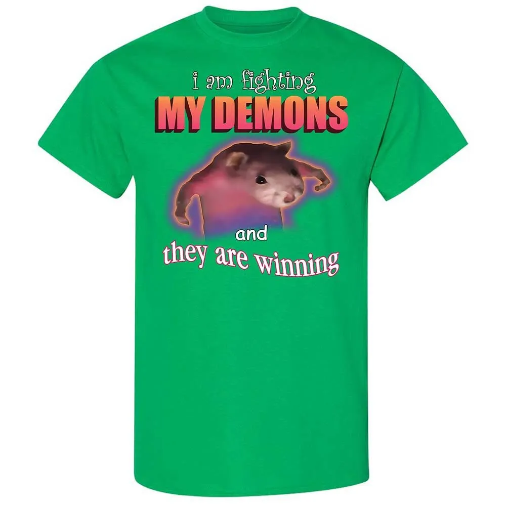 I'm fighting my demons - Irish Green - 10