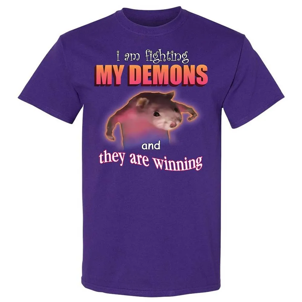 I'm fighting my demons - Purple - 12