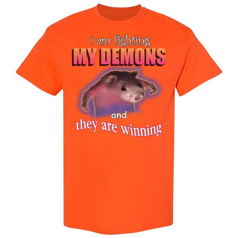 I'm fighting my demons - Orange - 14