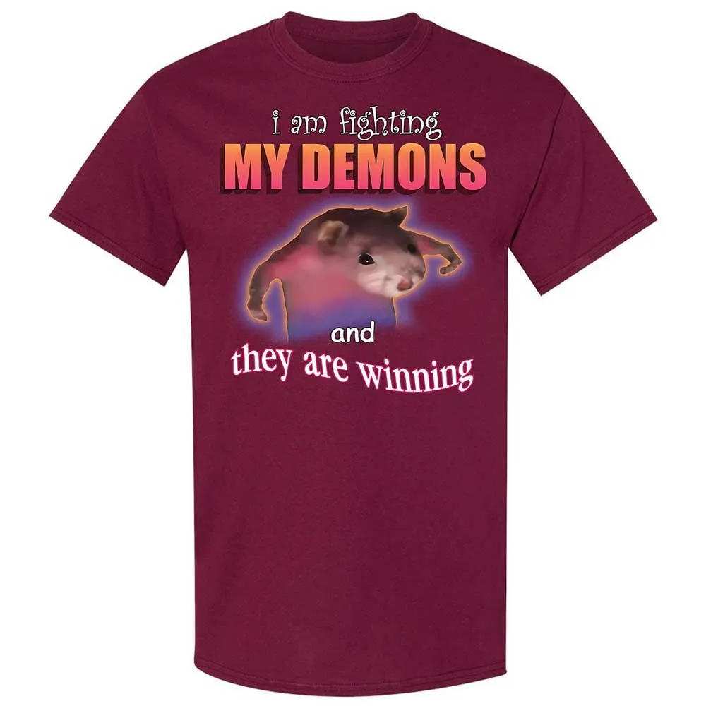 I'm fighting my demons - Maroon - 21