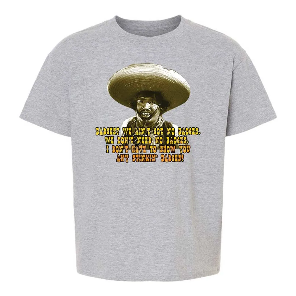 Ain't Got No Stinking Badges - Sport Grey - 2
