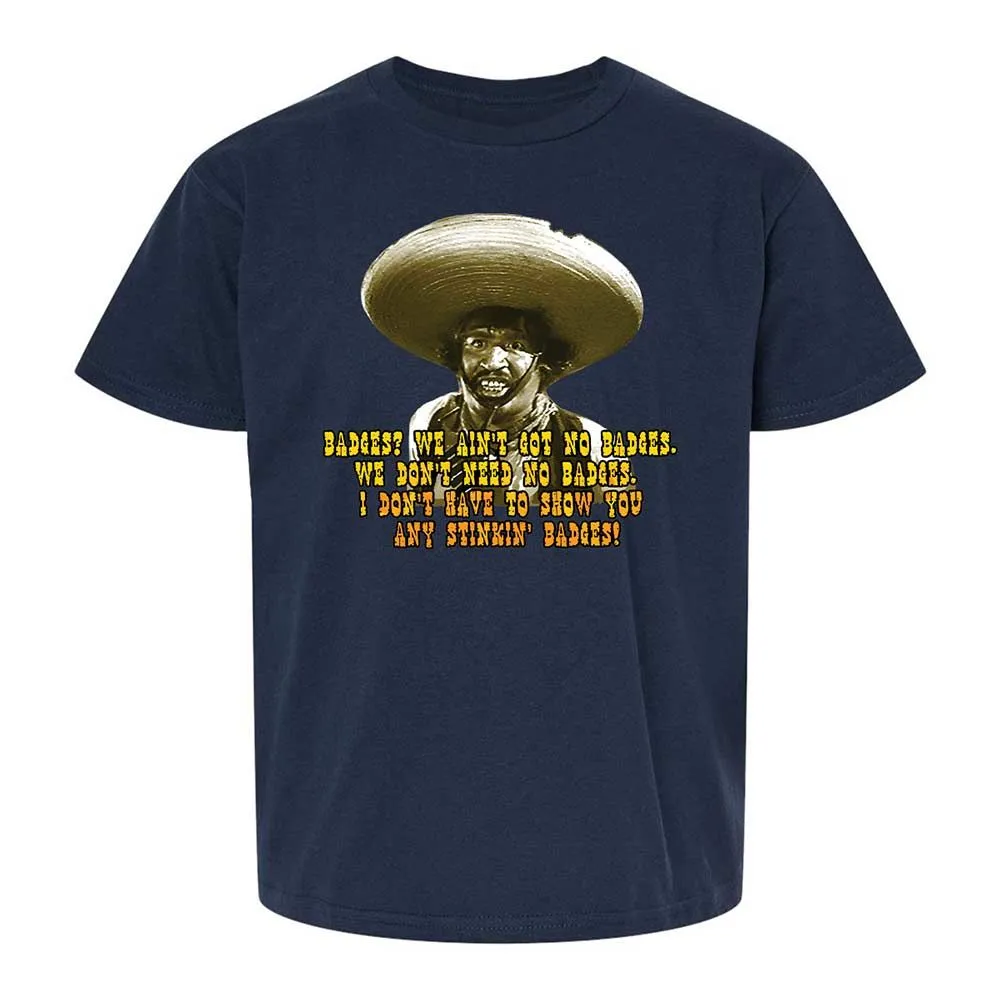 Ain't Got No Stinking Badges - Navy - 8