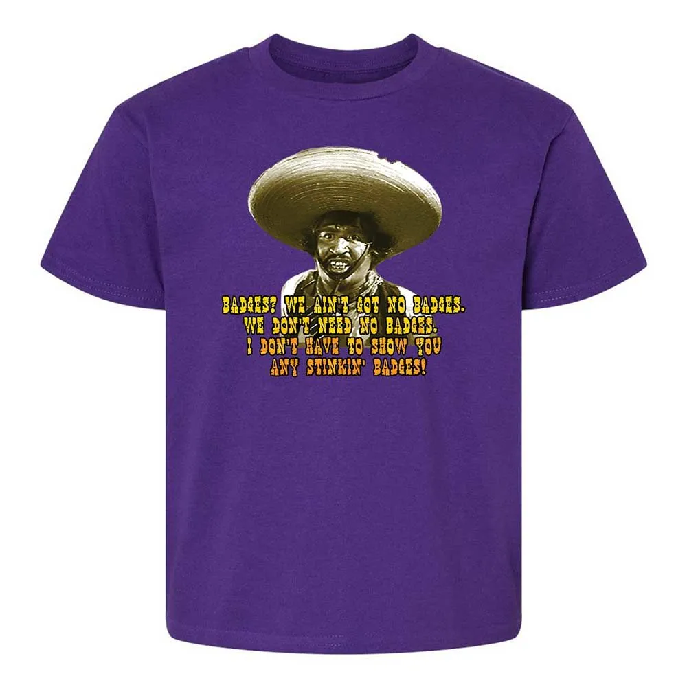 Ain't Got No Stinking Badges - Purple - 11
