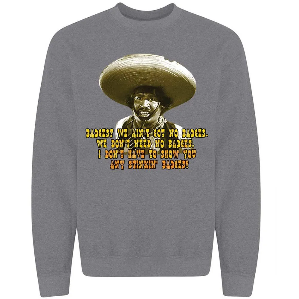 Ain't Got No Stinking Badges - Graphite Heather - 19