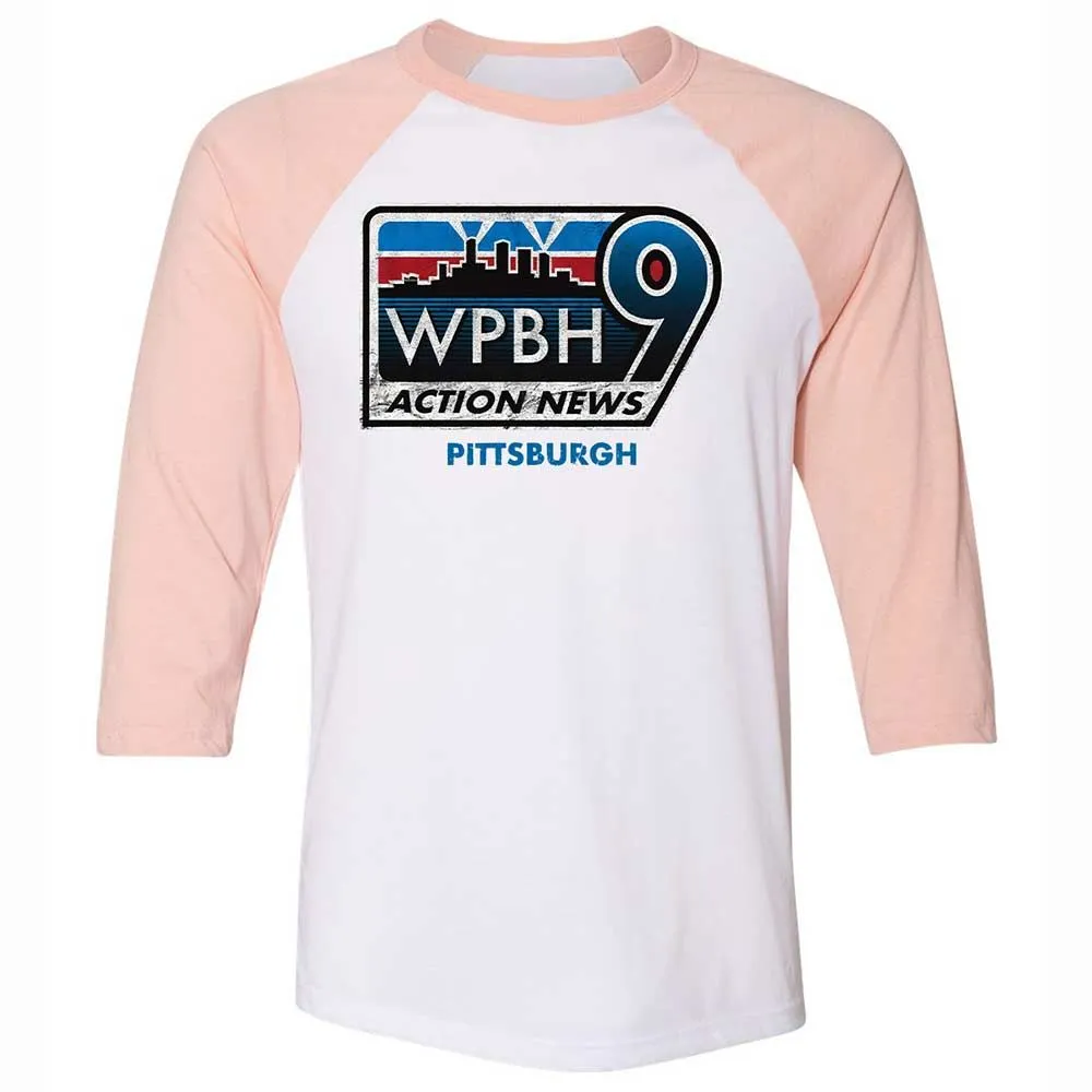WPBH Channel 9 - White/Heather Peach - 5