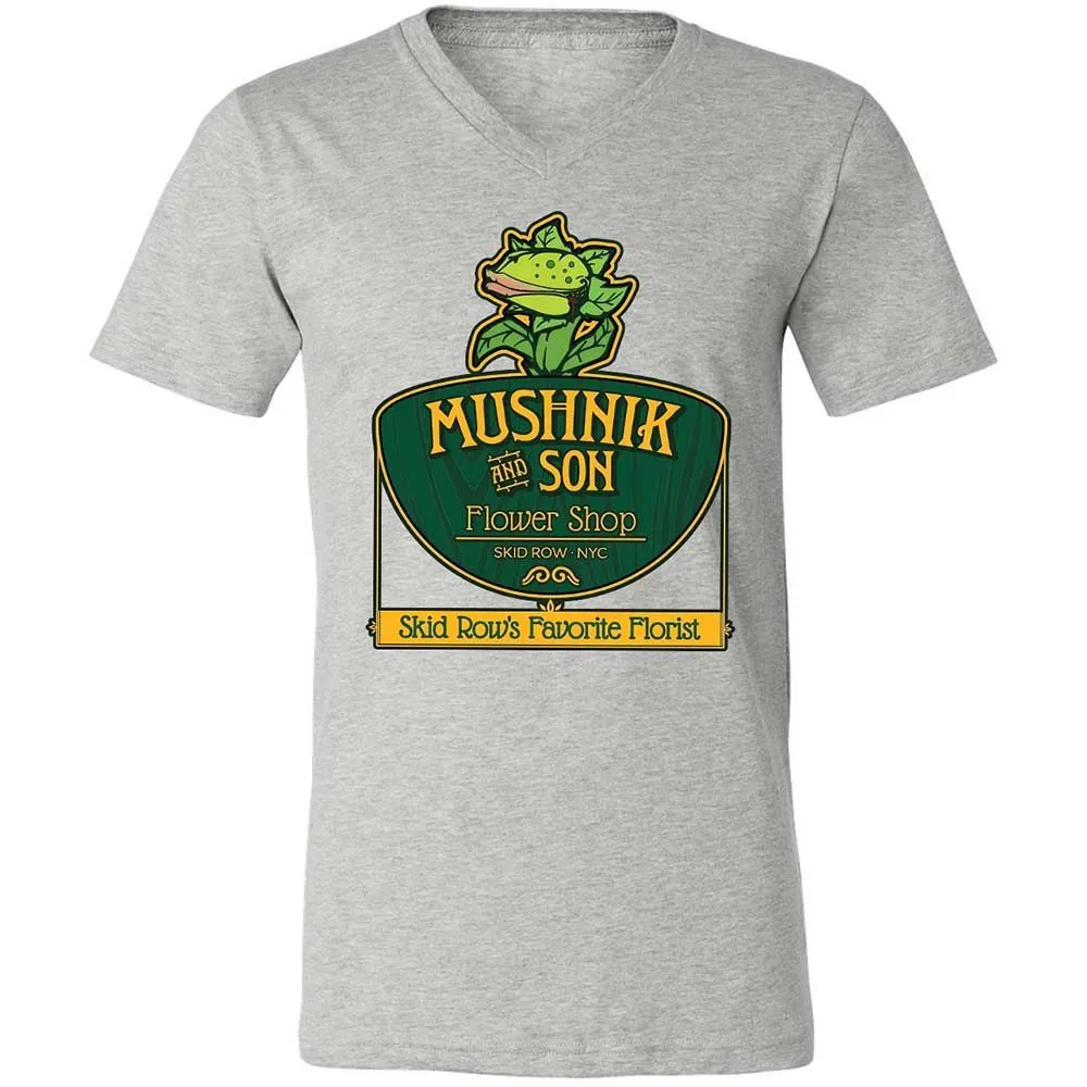 Unisex V-Neck T-Shirt - 9QDJFT3P - Athletic Heather - 2
