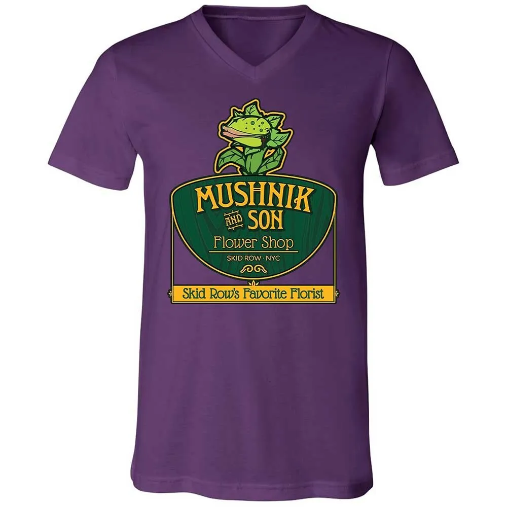 Unisex V-Neck T-Shirt - 9QDJFT3P - Team Purple - 10