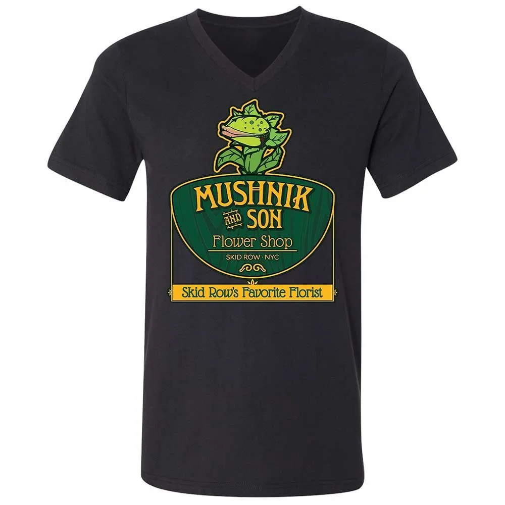 Unisex V-Neck T-Shirt - 9QDJFT3P - Black - 11