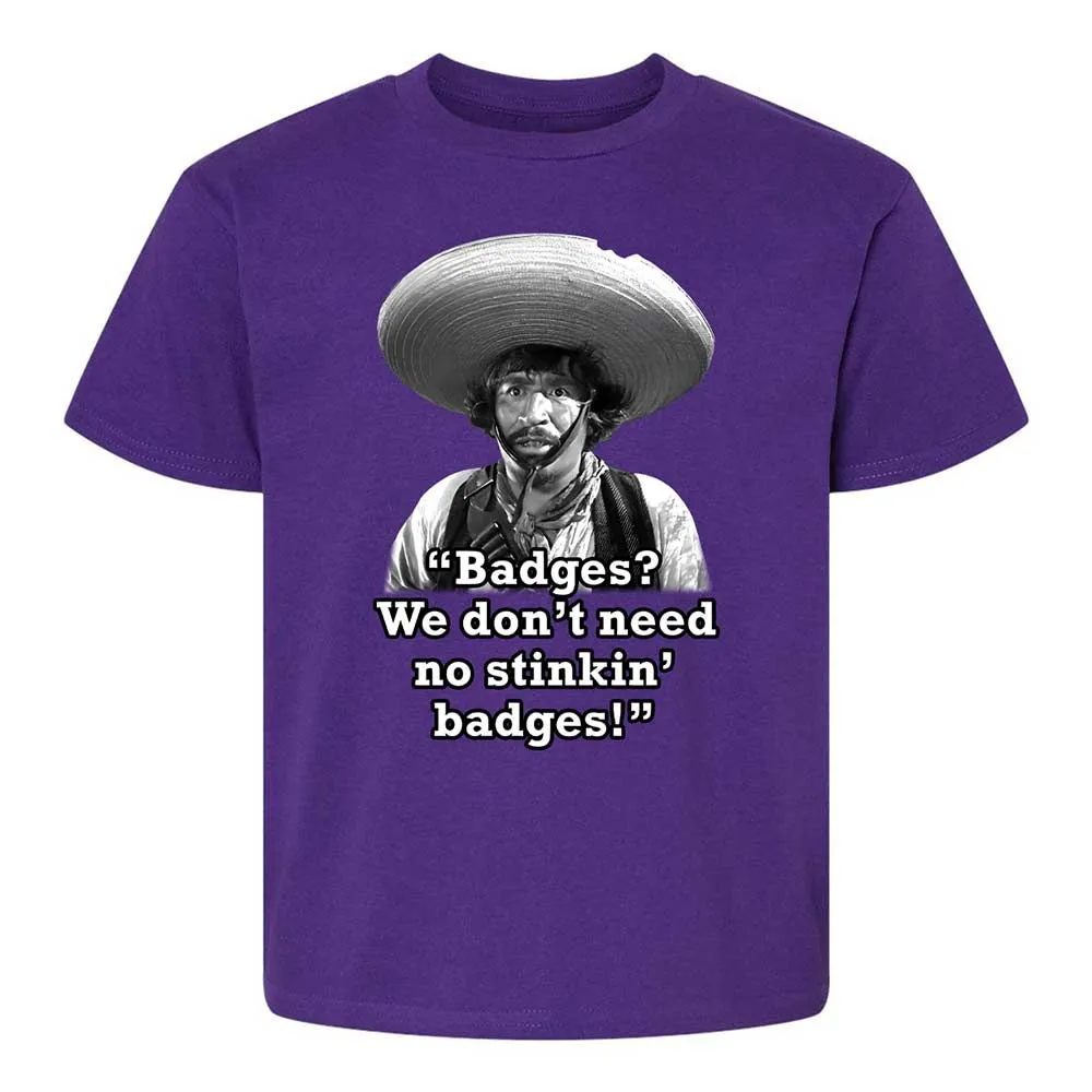 We don't need no stinkin' badges - Purple - 11