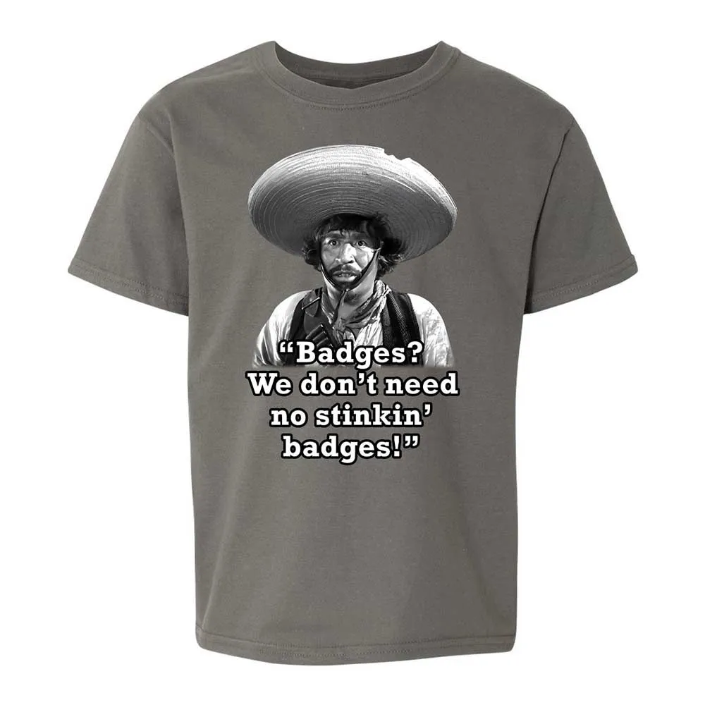We don't need no stinkin' badges - Charcoal - 17