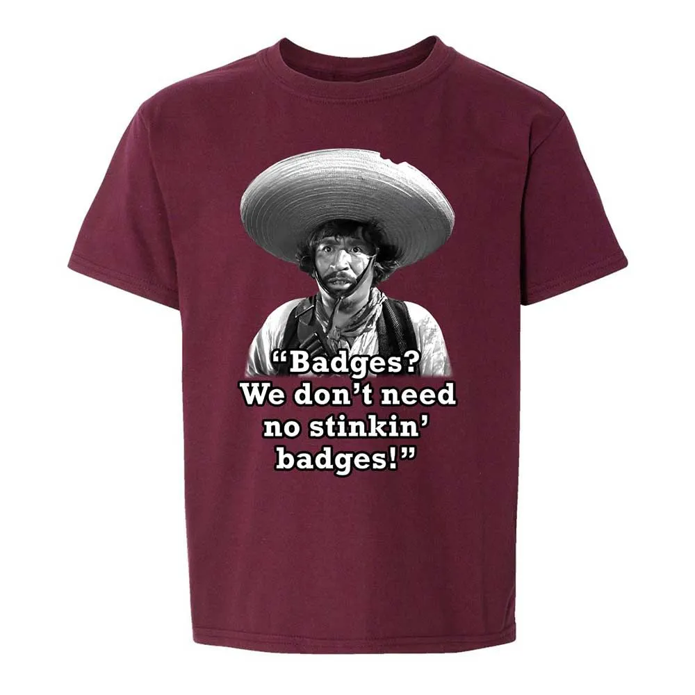 We don't need no stinkin' badges - Maroon - 19
