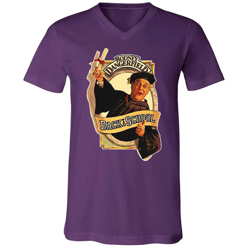 Unisex V-Neck T-Shirt - V89X2FHV - Team Purple - 10
