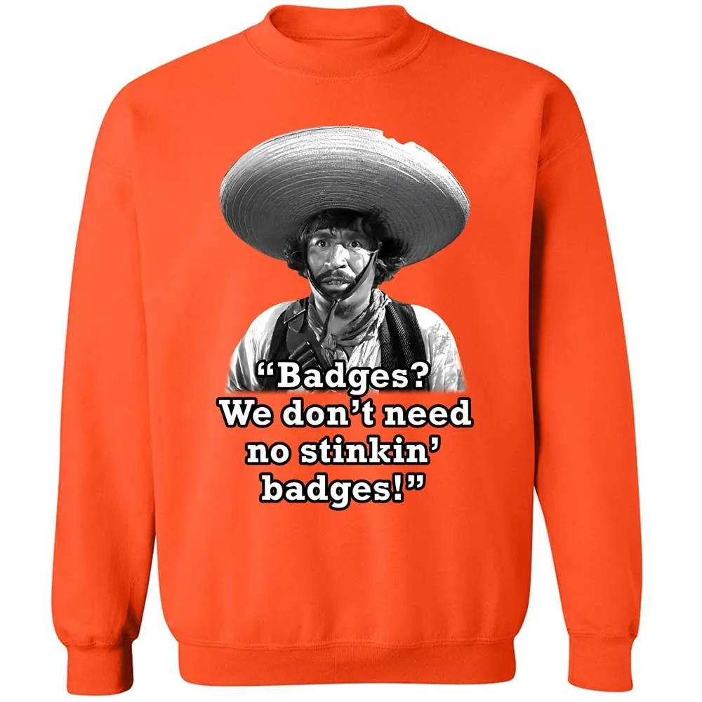 We don't need no stinkin' badges - Orange - 12