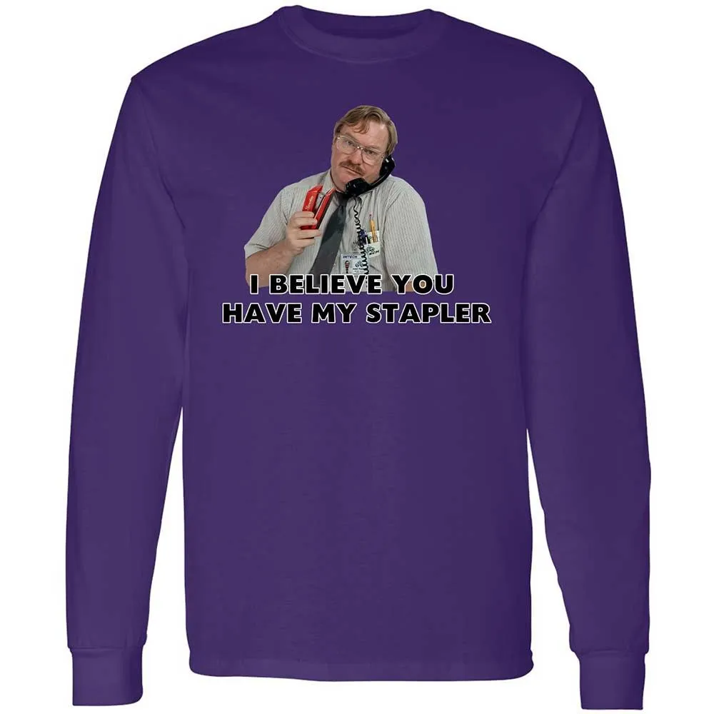 I believe you have my Stapler - Purple - 9