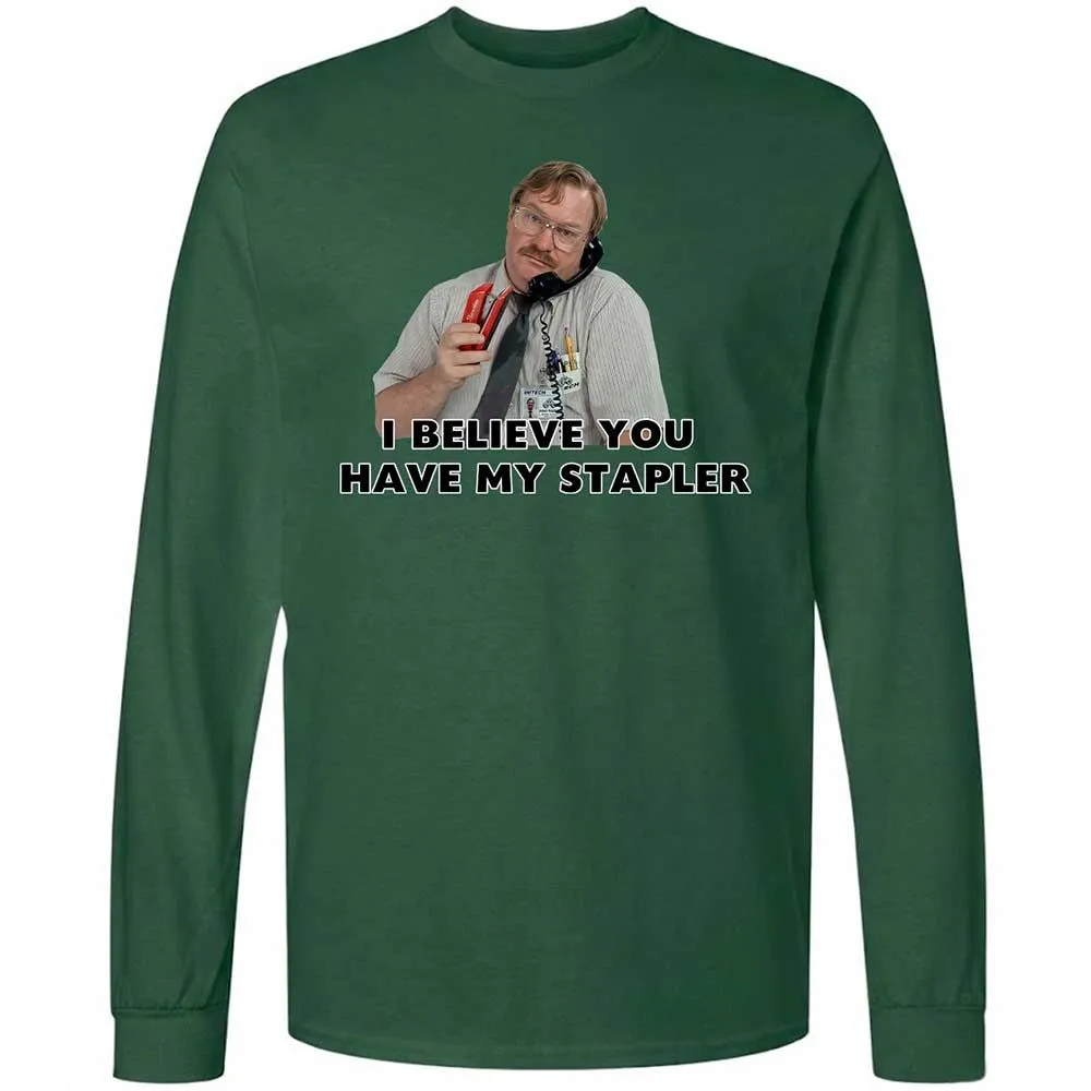 I believe you have my Stapler - Forest Green - 14