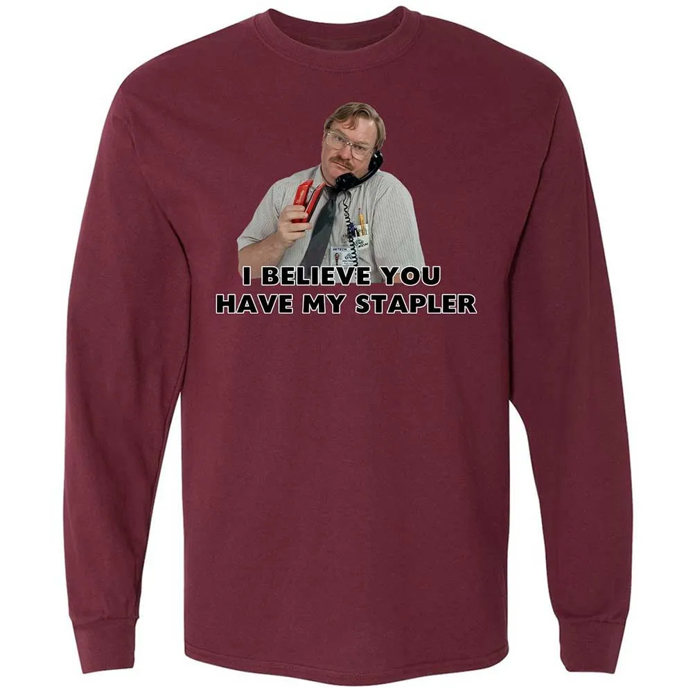 I believe you have my Stapler - Maroon - 16