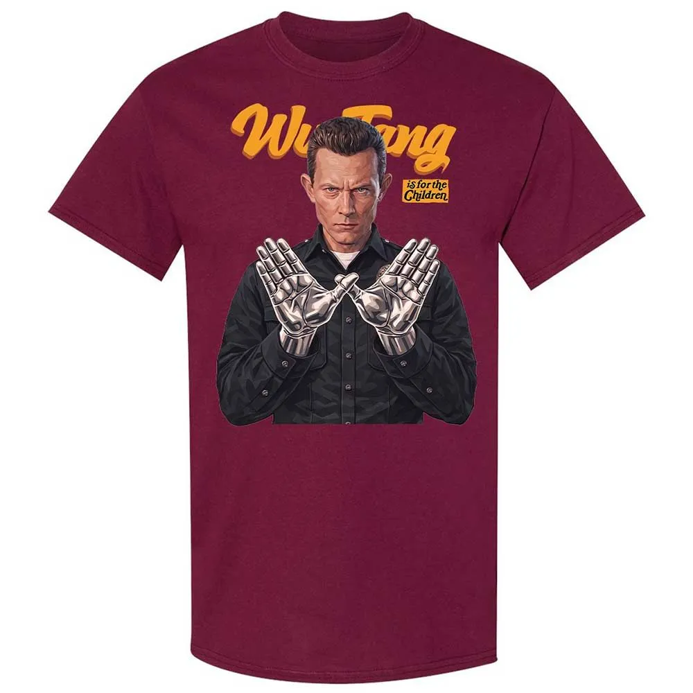 Classic Unisex T-Shirt - Black - Maroon - 8
