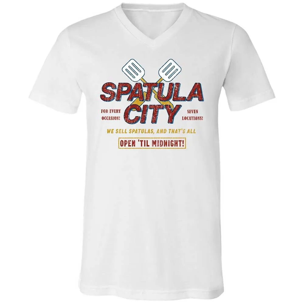 Unisex V-Neck T-Shirt - EFZ2QTJ9 - White - 16