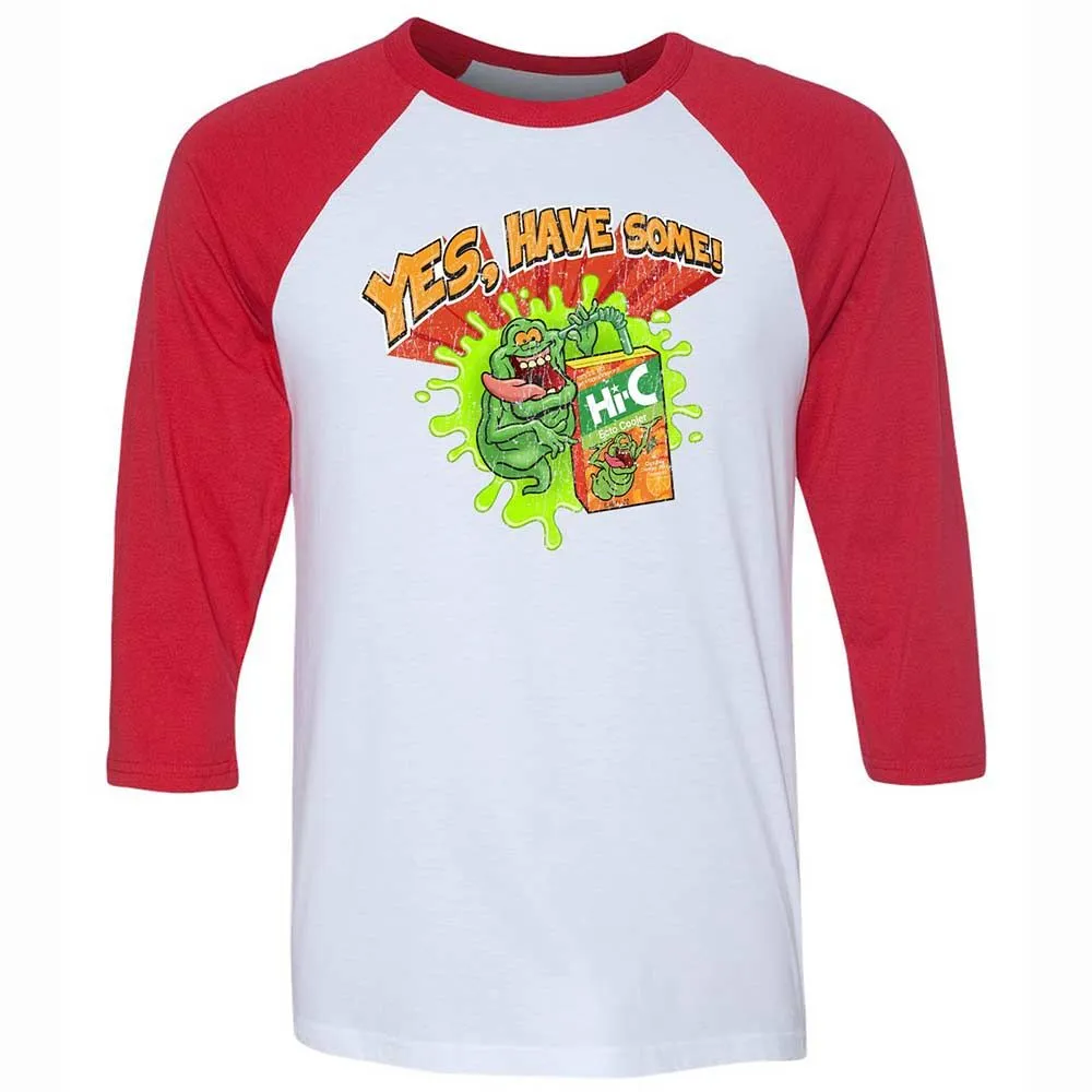 Unisex 3/4 Baseball Tee - SC6QFP5W - White/Red - 9