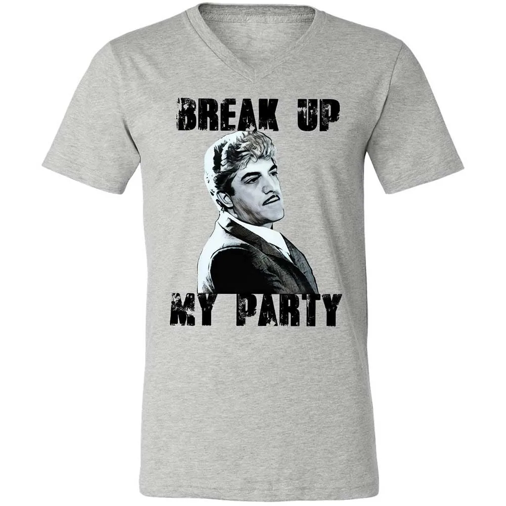 Unisex V-Neck T-Shirt - C1PTR55T - Athletic Heather - 2
