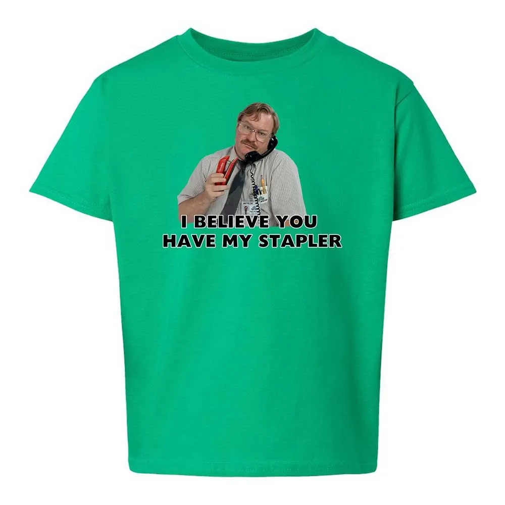I believe you have my Stapler - Irish Green - 12