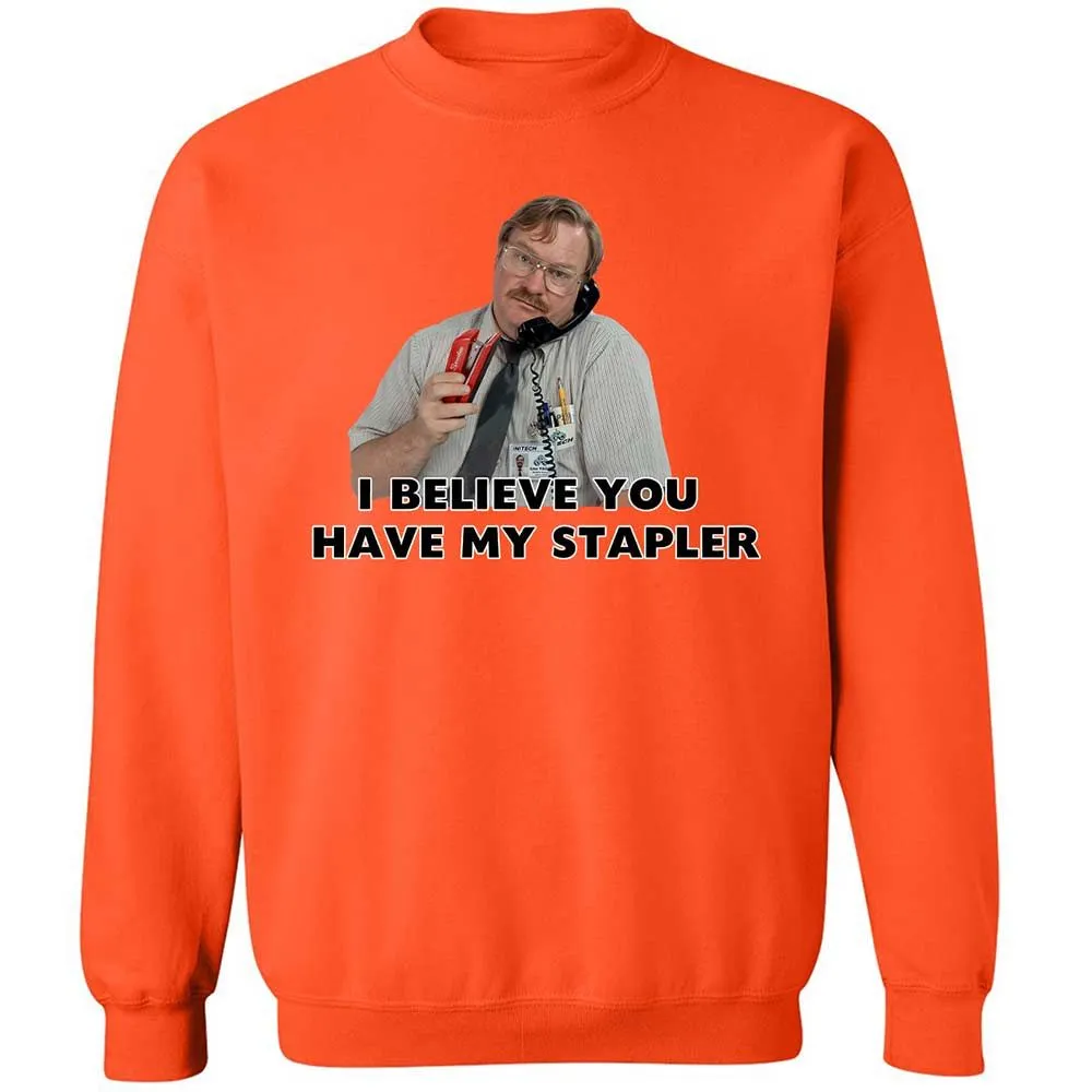 I believe you have my Stapler - Orange - 12