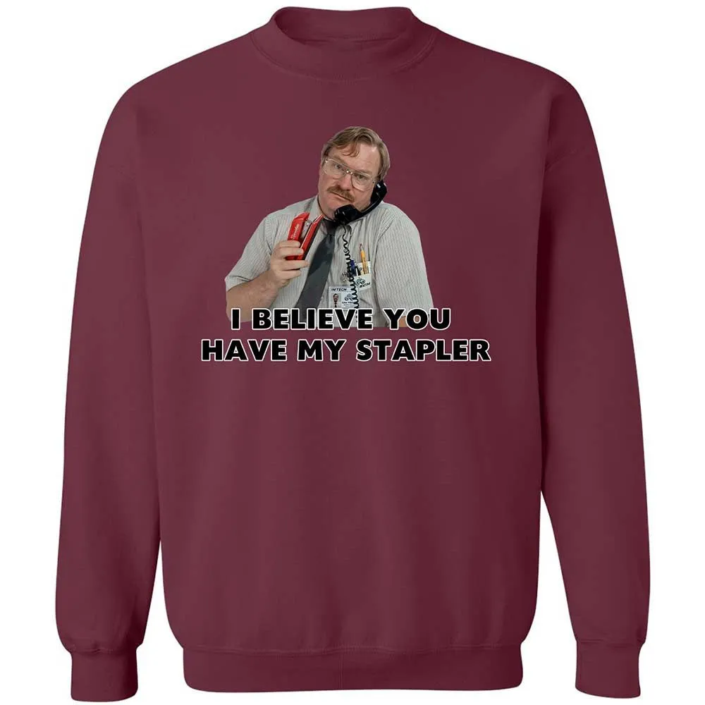 I believe you have my Stapler - Maroon - 20