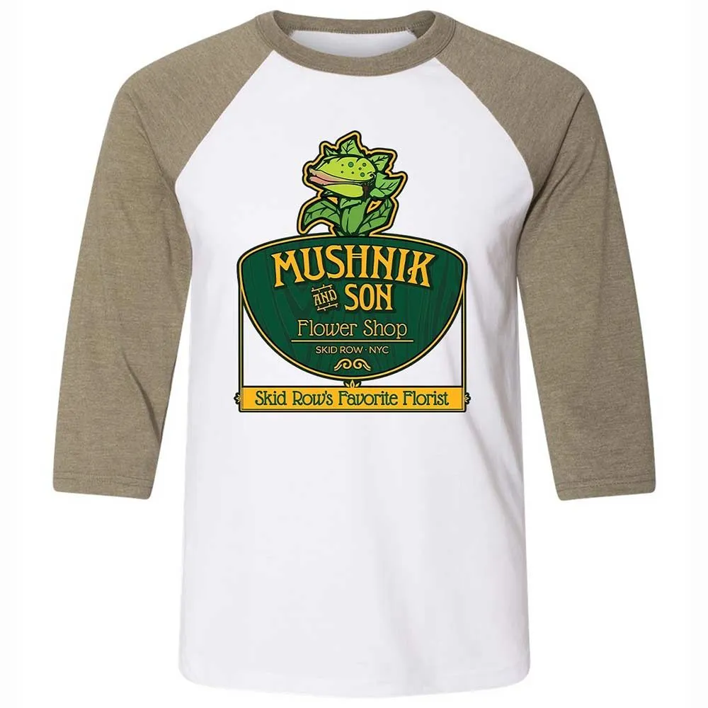 Unisex 3/4 Baseball Tee - L7Z7S9G7 - White/Heather Olive - 4