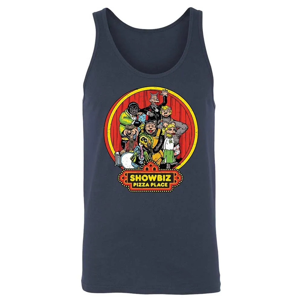 Unisex Jersey Tank - YQBA387Z - Navy - 2