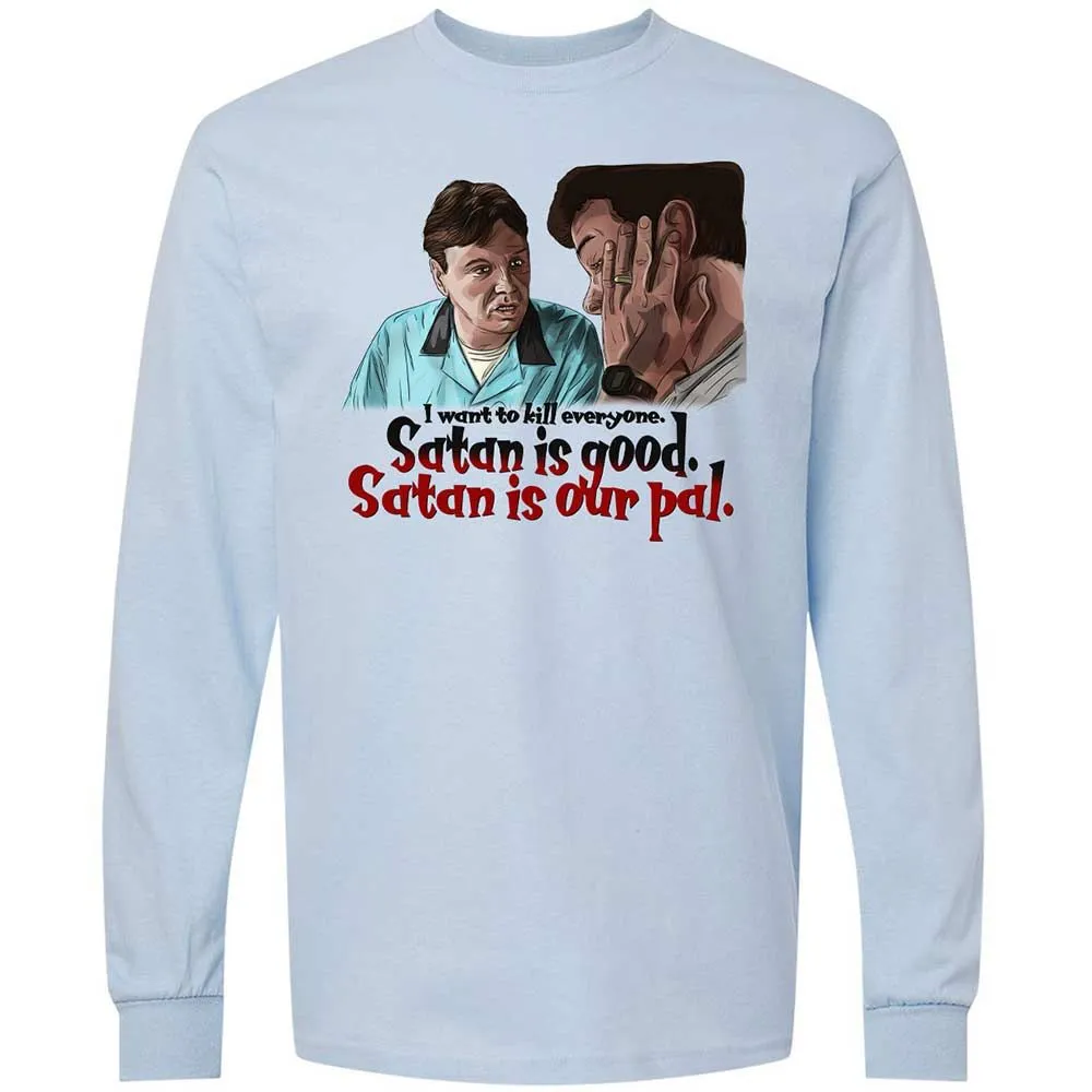 Long Sleeve T-Shirt - KU3UST6R - Light Blue - 4