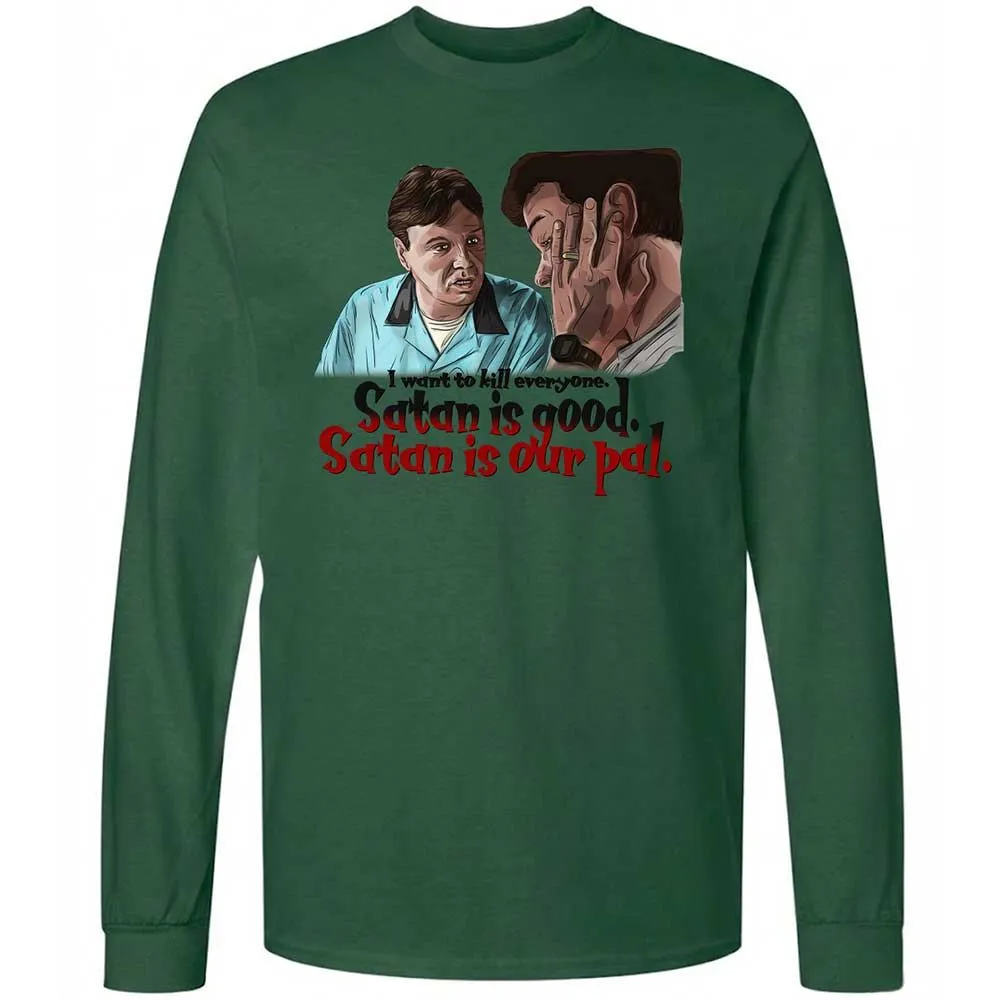 Long Sleeve T-Shirt - KU3UST6R - Forest Green - 14