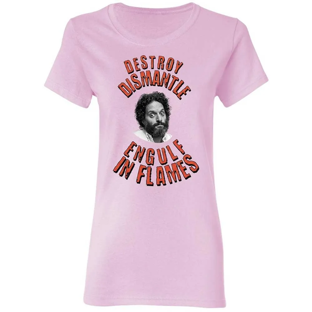 Destroy, Dismantle, Engulf in Flames - Light Pink - 3