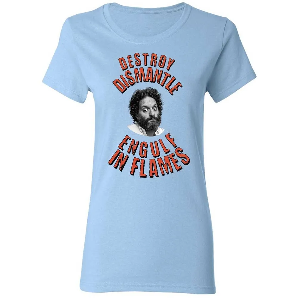 Destroy, Dismantle, Engulf in Flames - Light Blue - 6