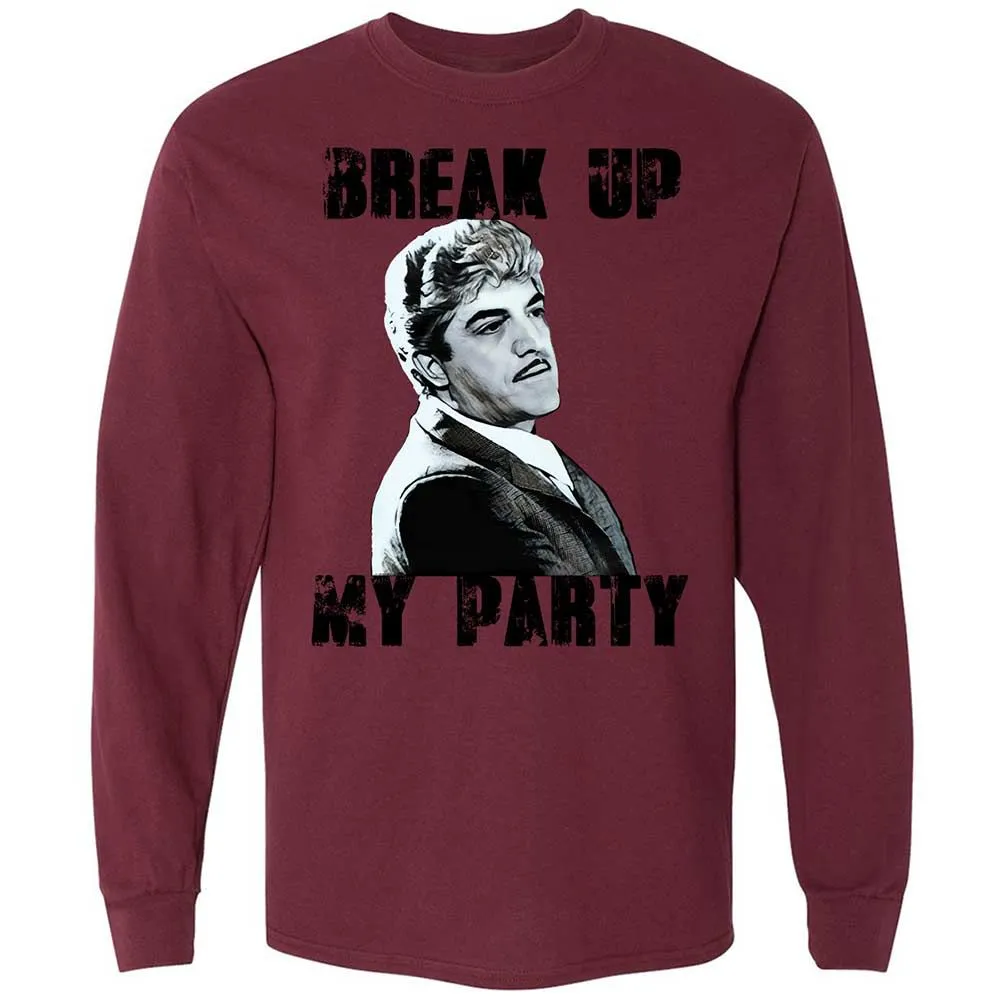 Long Sleeve T-Shirt - DTVA79SR - Maroon - 16