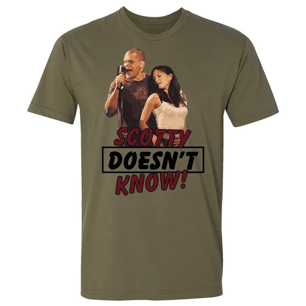 He Doesn't Know - Military Green - 12
