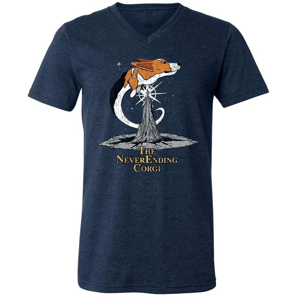 The NeverEnding Corgi - Heather Navy - 3
