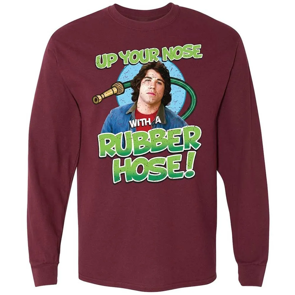 Long Sleeve T-Shirt - ZU1E8339 - Maroon - 6
