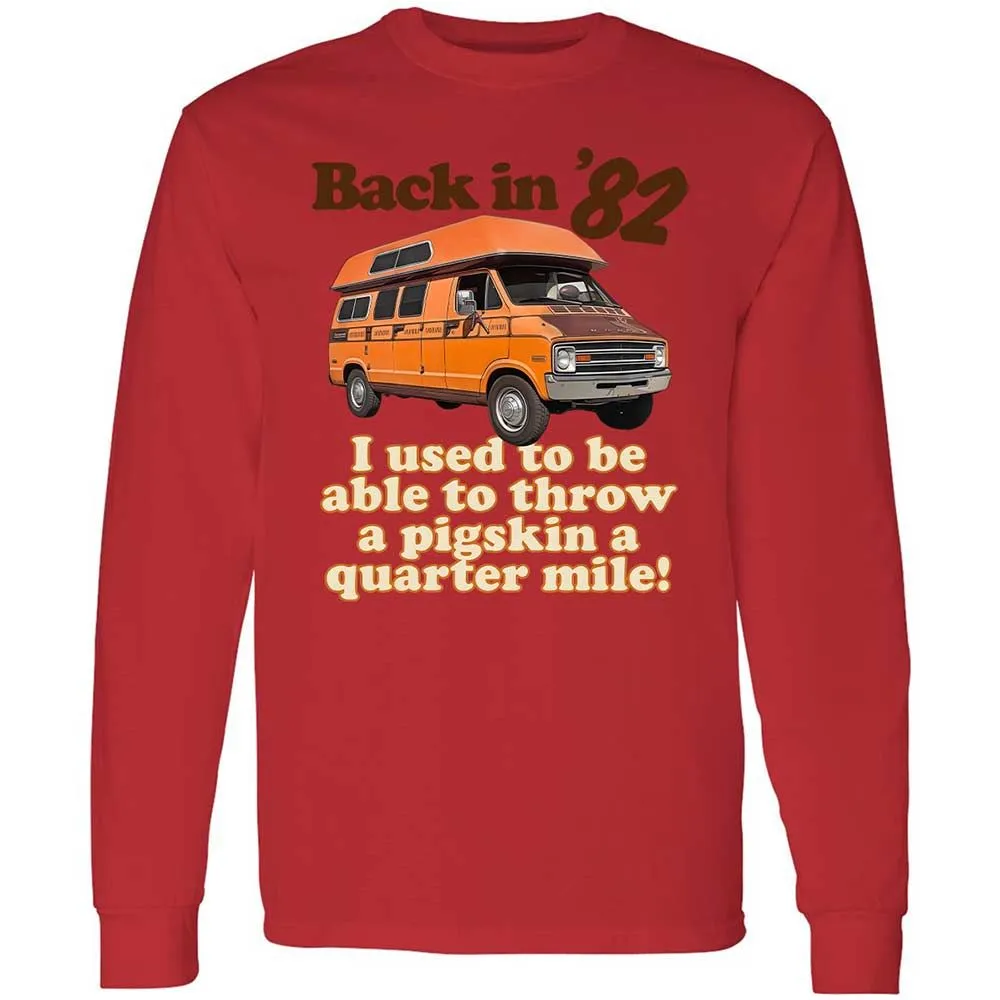 Long Sleeve T-Shirt - HDJG35UD - Red - 8