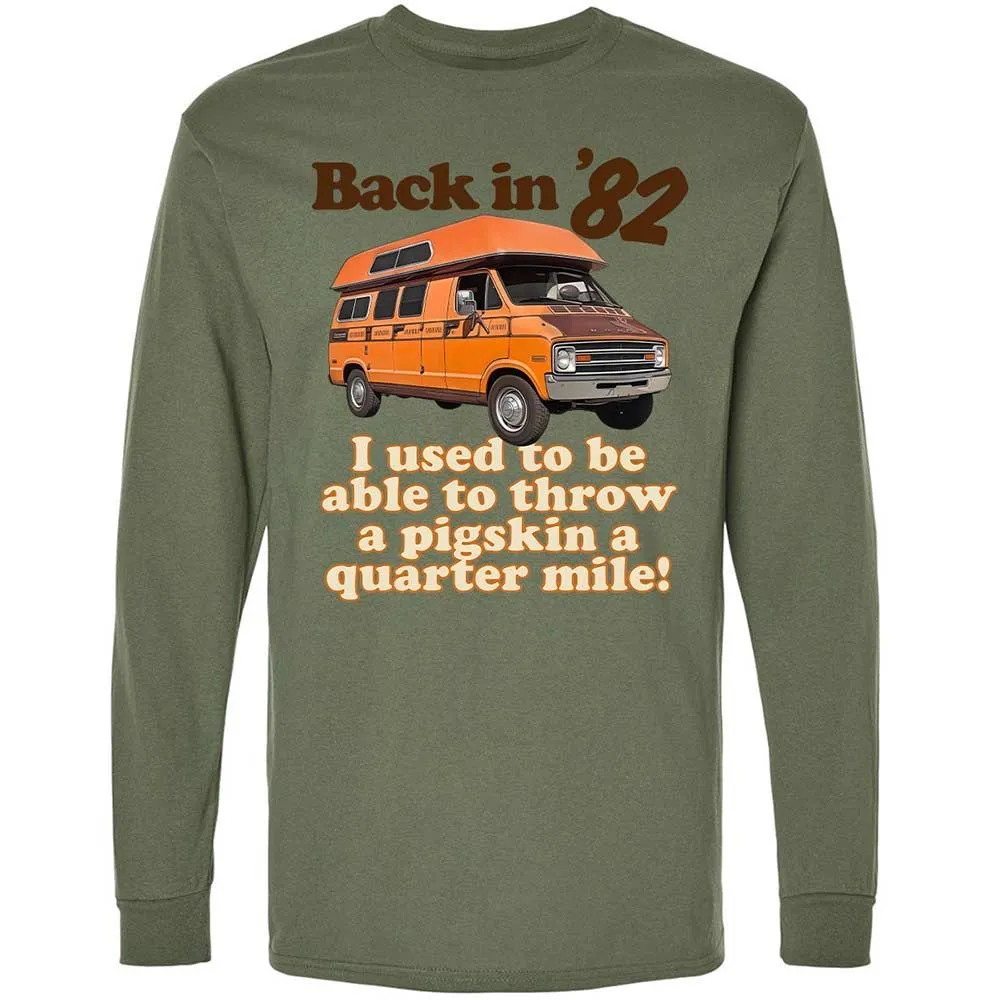 Long Sleeve T-Shirt - HDJG35UD - Military Green - 19