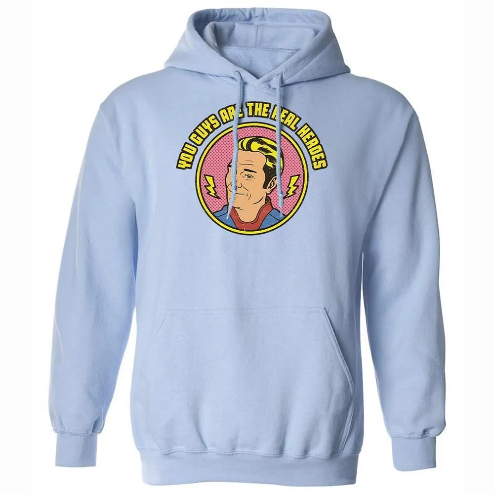 Classic Unisex Hoodie - TAE87VUT - Light Blue - 5