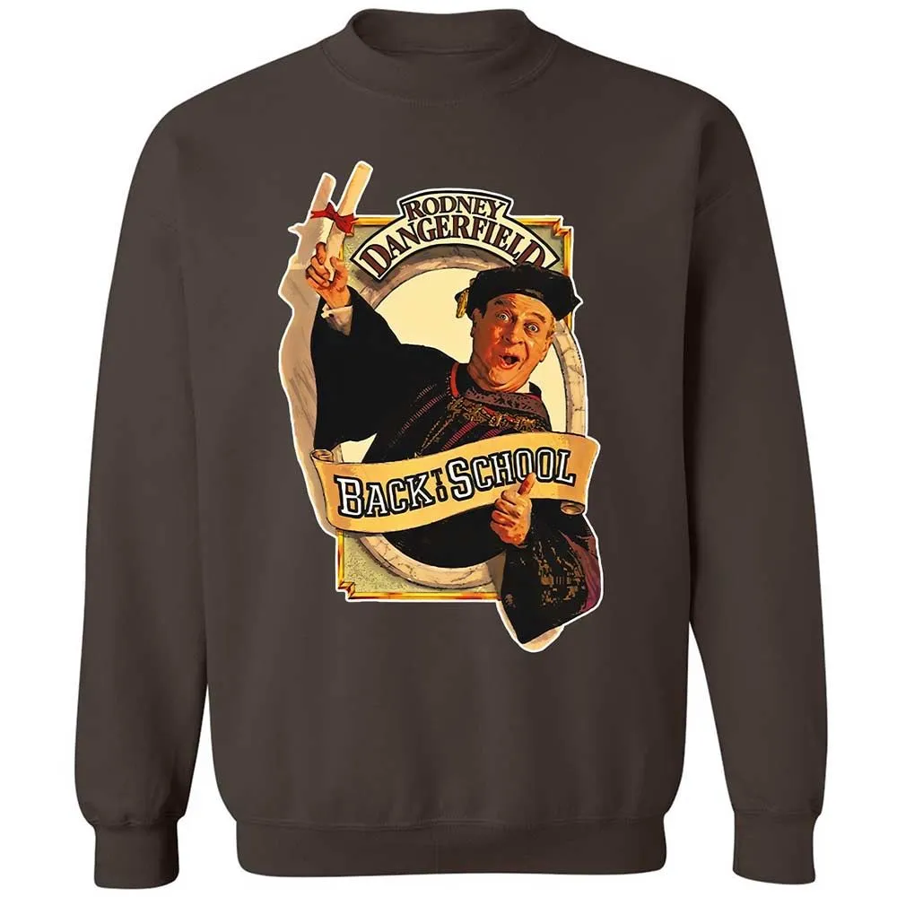 Classic Unisex Sweatshirt - UV93N1JU - Dark Chocolate - 4