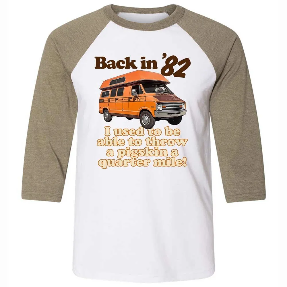Unisex 3/4 Baseball Tee - RZ1M5H5X - White/Heather Olive - 4