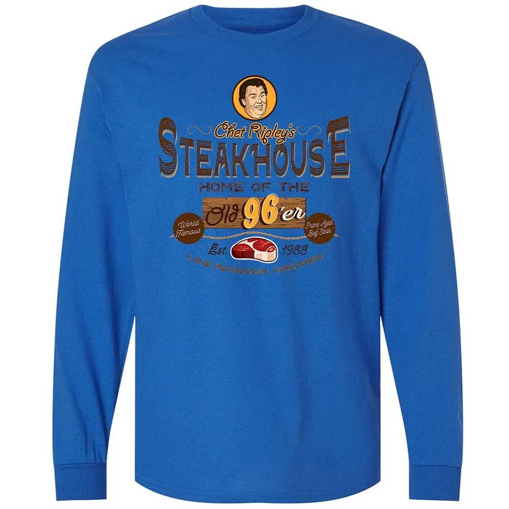 Long Sleeve T-Shirt - 8N3JBEYT - Royal - 7